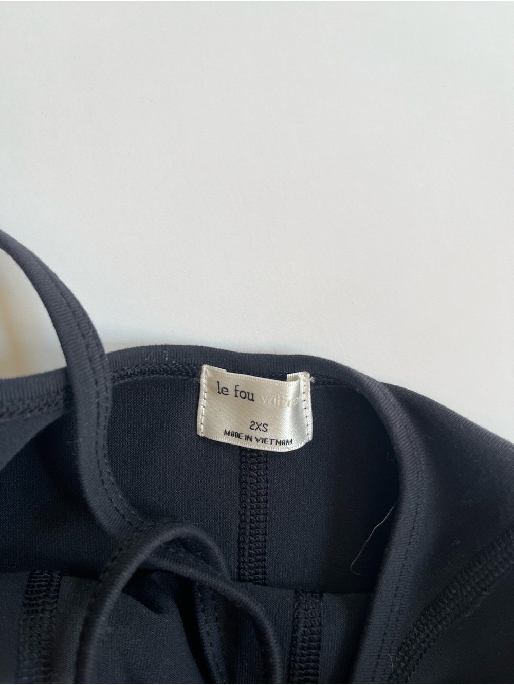 Wilfred Free Aritzia Le Fou Pointe Balletcore Athleisure Black Stappy Jumpsuit - Picture 9 of 11